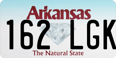 AR license plate 162LGK