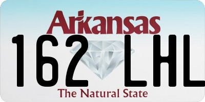 AR license plate 162LHL