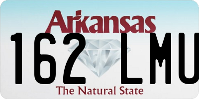 AR license plate 162LMU