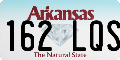 AR license plate 162LQS