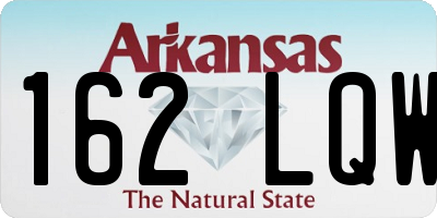 AR license plate 162LQW