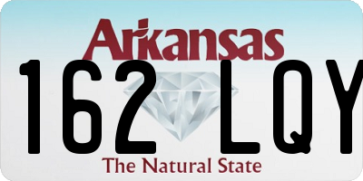 AR license plate 162LQY