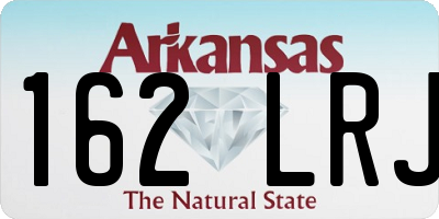 AR license plate 162LRJ