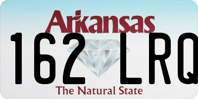 AR license plate 162LRQ