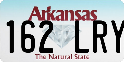 AR license plate 162LRY