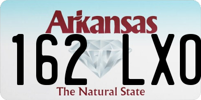 AR license plate 162LXO