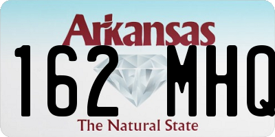 AR license plate 162MHQ