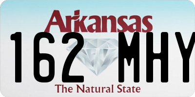 AR license plate 162MHY