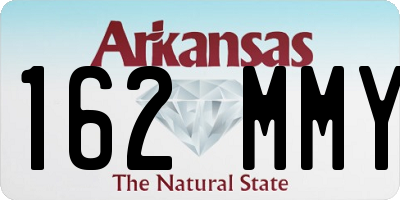 AR license plate 162MMY