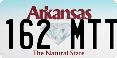 AR license plate 162MTT