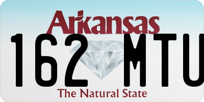 AR license plate 162MTU