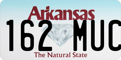 AR license plate 162MUC