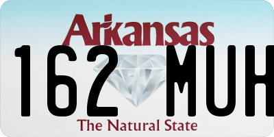 AR license plate 162MUH