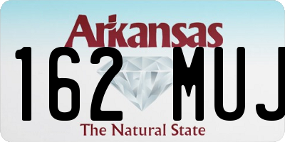 AR license plate 162MUJ