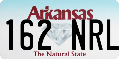 AR license plate 162NRL