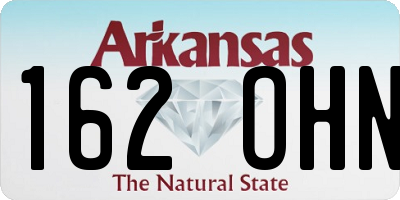AR license plate 162OHN