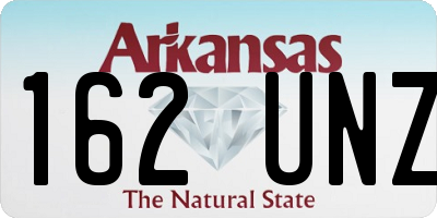 AR license plate 162UNZ