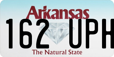 AR license plate 162UPH