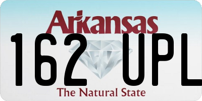AR license plate 162UPL