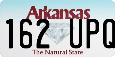 AR license plate 162UPQ