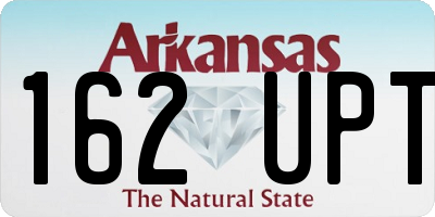 AR license plate 162UPT