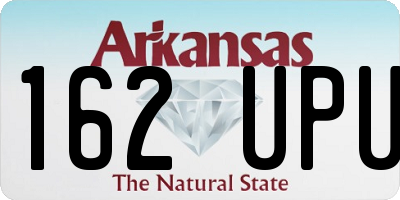 AR license plate 162UPU