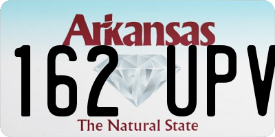 AR license plate 162UPV