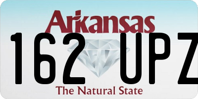 AR license plate 162UPZ