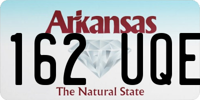 AR license plate 162UQE