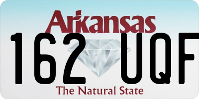 AR license plate 162UQF