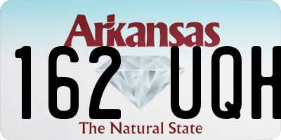 AR license plate 162UQH