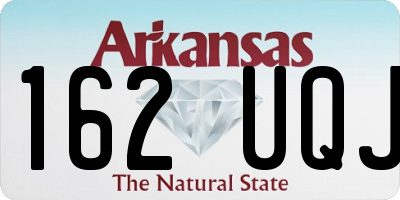 AR license plate 162UQJ