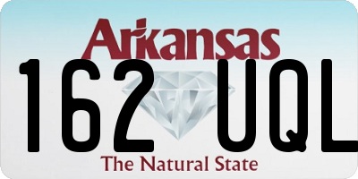 AR license plate 162UQL