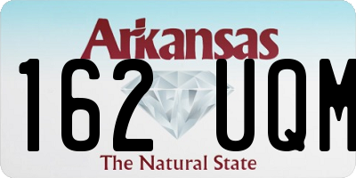 AR license plate 162UQM