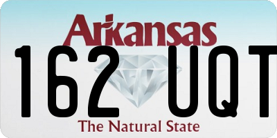 AR license plate 162UQT