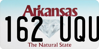 AR license plate 162UQU