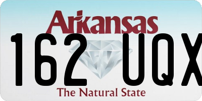 AR license plate 162UQX