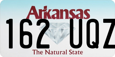 AR license plate 162UQZ
