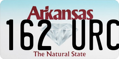 AR license plate 162URC