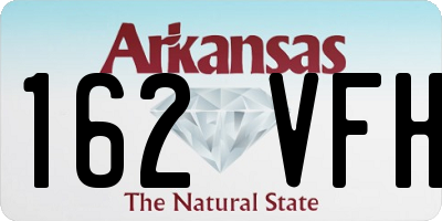 AR license plate 162VFH