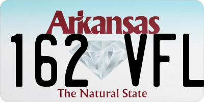 AR license plate 162VFL