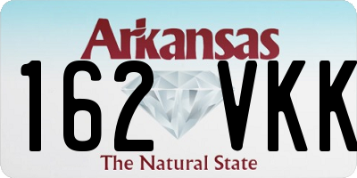AR license plate 162VKK