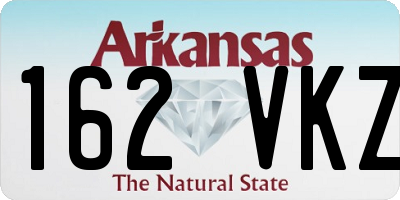AR license plate 162VKZ