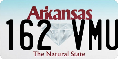 AR license plate 162VMU