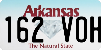 AR license plate 162VOH