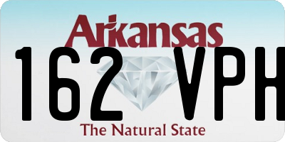 AR license plate 162VPH