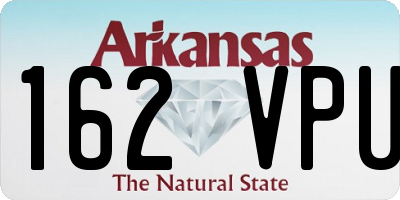 AR license plate 162VPU