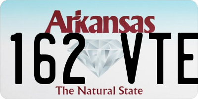 AR license plate 162VTE