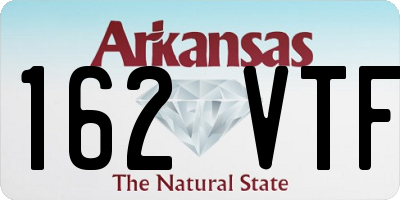 AR license plate 162VTF