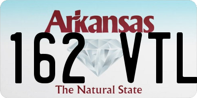 AR license plate 162VTL